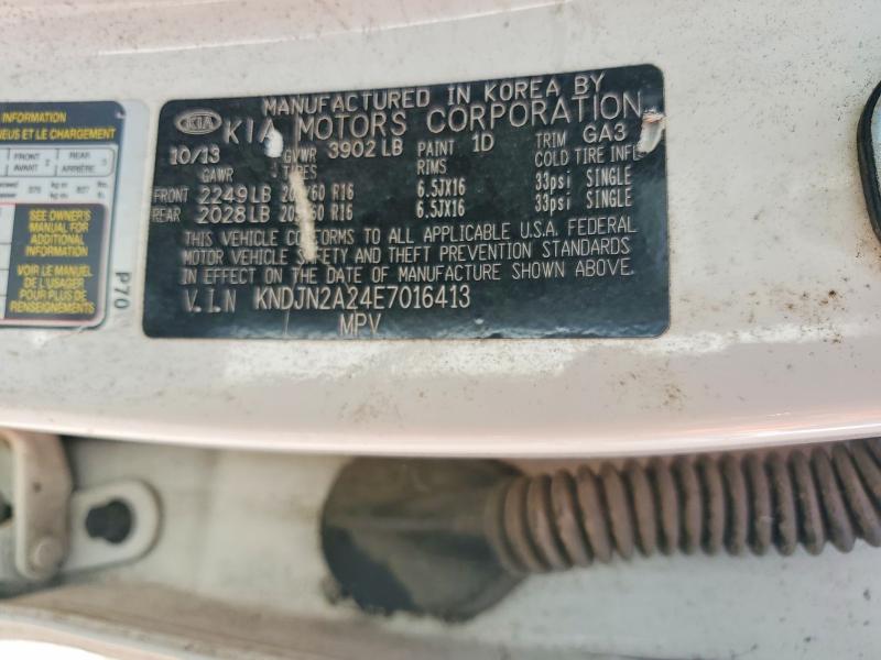 Продажа на аукционе авто 2014 Kia Soul, vin: KNDJN2A24E7016413, номер лота: 51496496