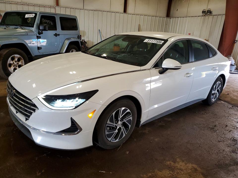 Auction sale of the 2022 Hyundai Sonata Hybrid, vin: KMHL24JJ0NA048195, lot number: 51177586