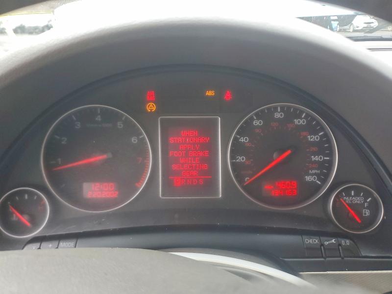 Продаж на аукціоні авто 2002 Audi A4, vin: WAULC68E82A308471, номер лоту: 47646126