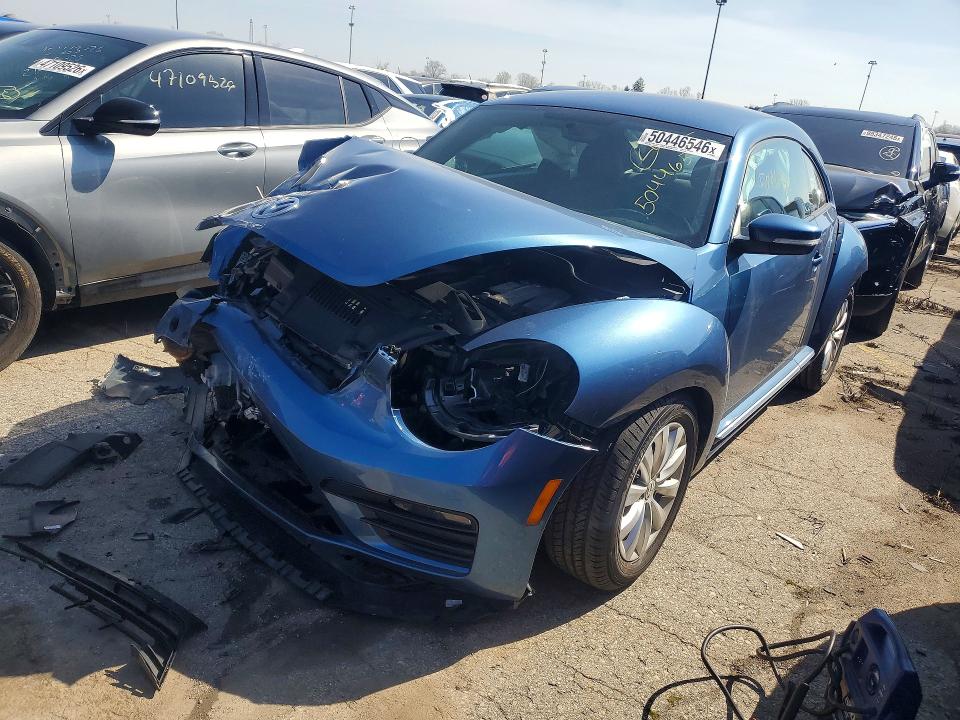 2019 Volkswagen Beetle მანქანა იყიდება აუქციონზე, vin: 3VWFD7AT8KM719672, აუქციონის ნომერი: 50446546