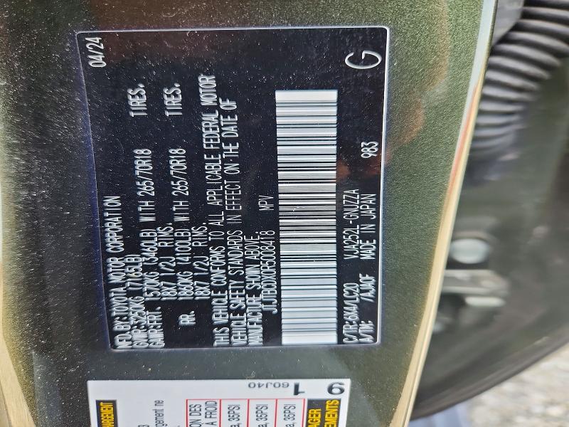 Продажа на аукционе авто 2024 Lexus Gx 550, vin: JTJTBCDX0R5008418, номер лота: 47287146