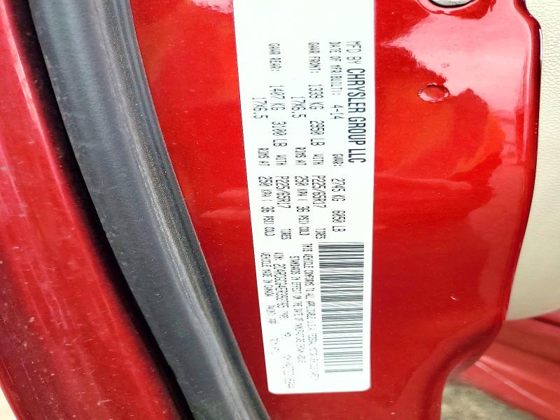 Продаж на аукціоні авто 2014 Dodge Grand Caravan, vin: 2C4RDGCG4ER392765, номер лоту: 51149436