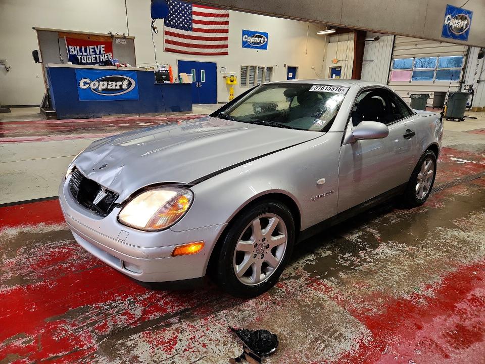 Aukcja sprzedaży 1999 Mercedes-benz Slk, vin: WDBKK47F8XF113964, numer aukcji: 51615516