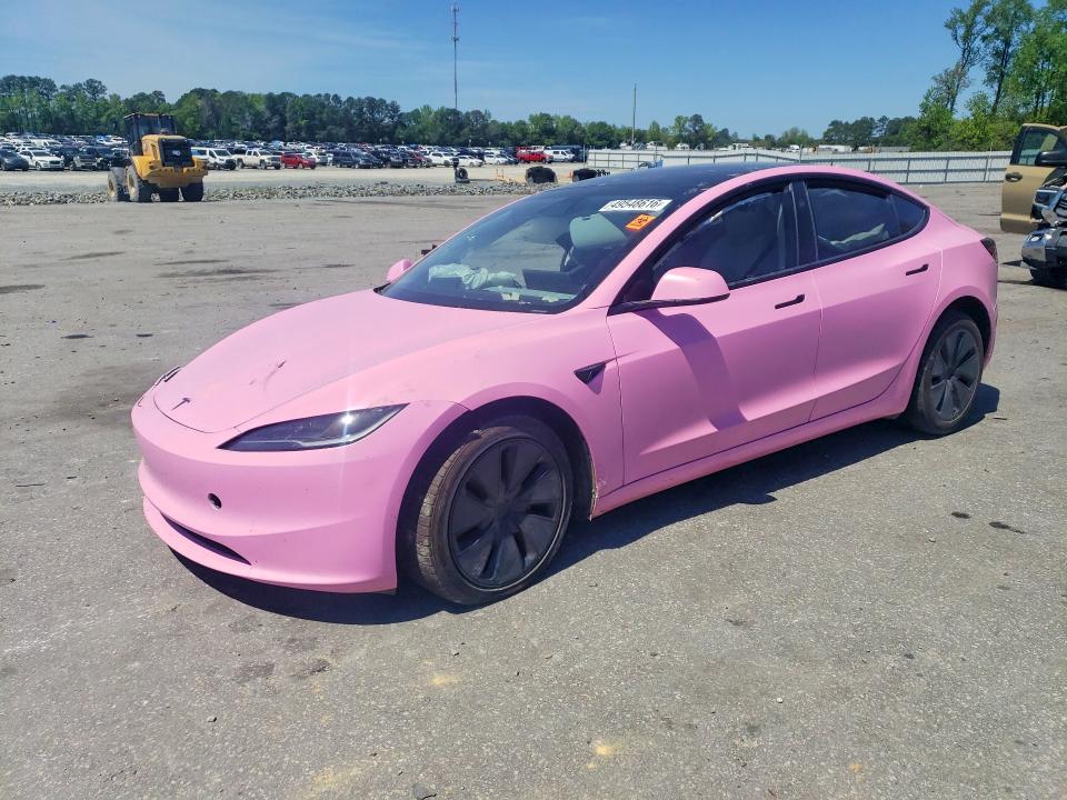 Aukcja sprzedaży 2024 Tesla Model 3, vin: 5YJ3E1EB3RF811031, numer aukcji: 49548616
