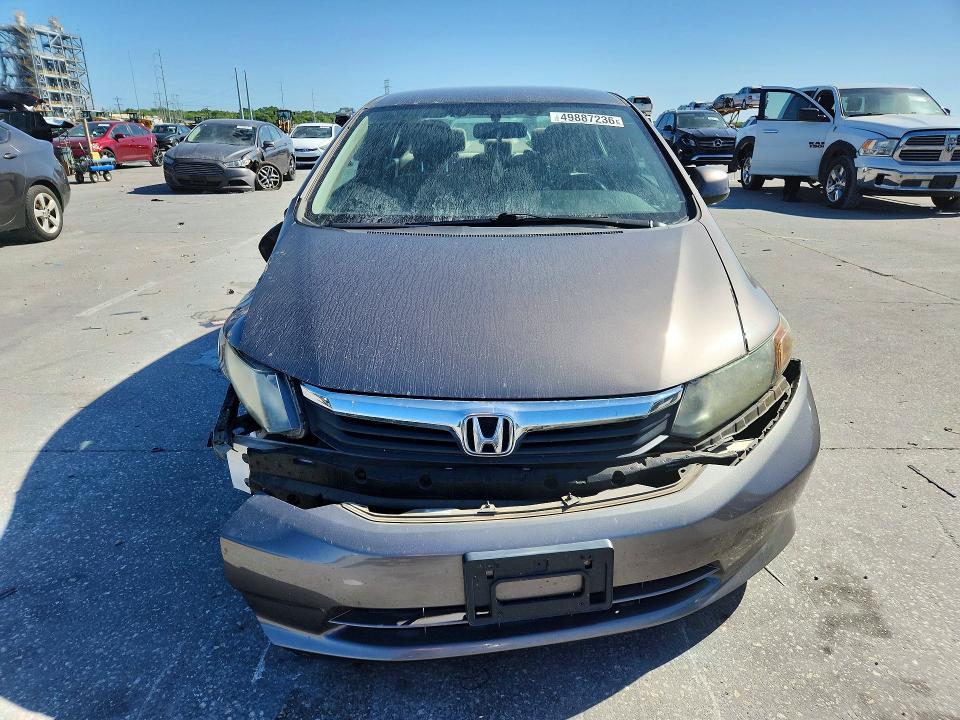 Aukcja sprzedaży 2012 Honda Civic Lx, vin: 19XFB2F58CE105321, numer aukcji: 49887236