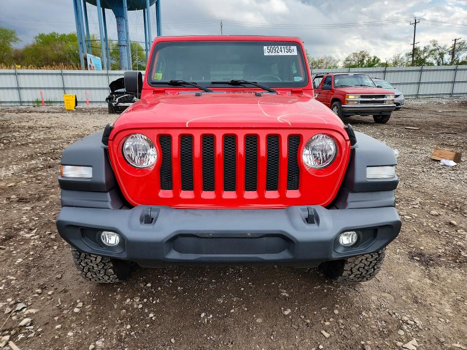 50924156 :رقم المزاد ، 1C4HJXDN6JW289205 vin ، 2018 Jeep Wrangler Unlimited مزاد بيع