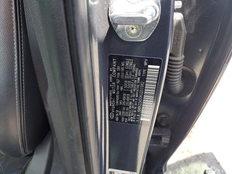 49870316 :رقم المزاد ، KM8K33A50KU201982 vin ، 2019 Hyundai Kona مزاد بيع