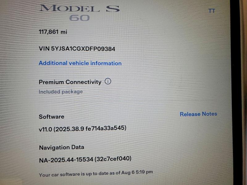 Продажа на аукционе авто 2013 Tesla Model S, vin: 5YJSA1CGXDFP09384, номер лота: 48714726
