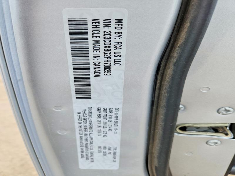 Aukcja sprzedaży 2023 Dodge Charger, vin: 2C3CDXBG2PH700259, numer aukcji: 49468746