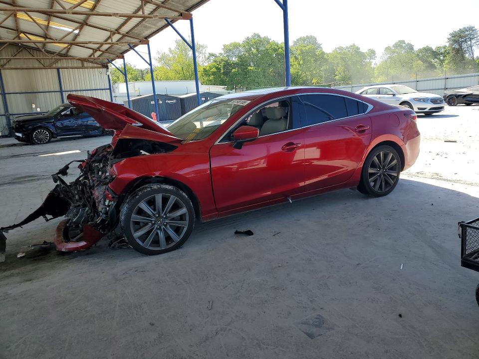 50198106 :رقم المزاد ، JM1GL1VM0J1324858 vin ، 2018 Mazda 6 مزاد بيع