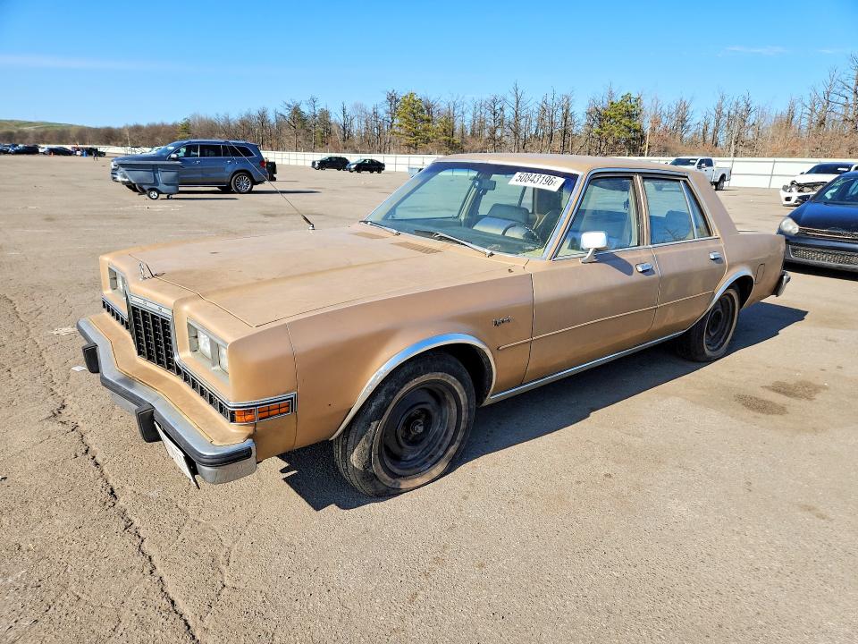 Auction sale of the 1983 Dodge Diplomat, vin: 2B3BG26H2DR125396, lot number: 50843196