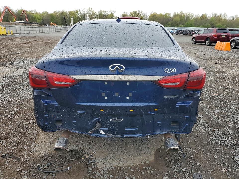 2021 Infiniti Q50 მანქანა იყიდება აუქციონზე, vin: JN1EV7CP7MM706120, აუქციონის ნომერი: 50815566