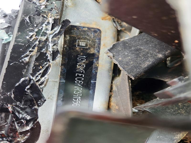 2019 Chevrolet Tahoe მანქანა იყიდება აუქციონზე, vin: 1GNSKFEC6KR391556, აუქციონის ნომერი: 50559296