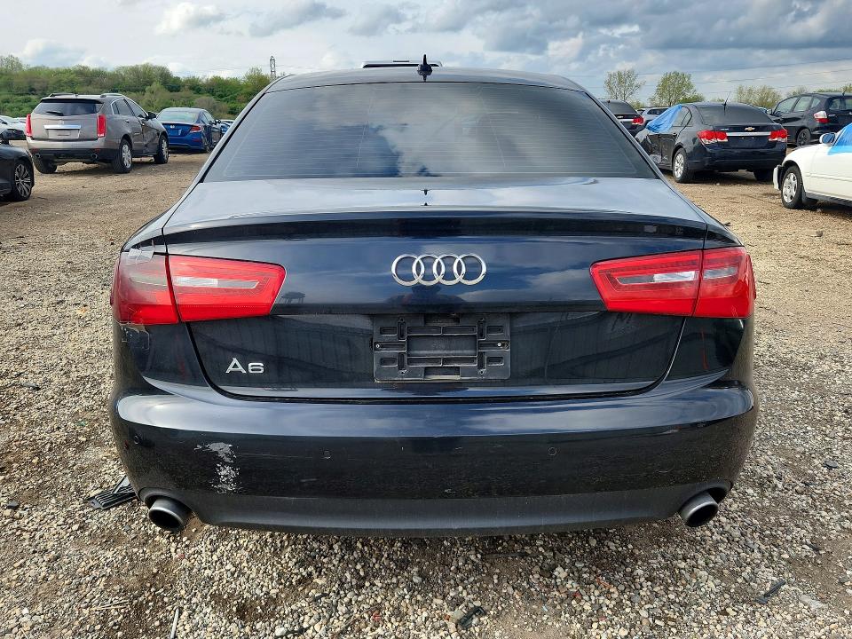 Продаж на аукціоні авто 2014 Audi A6, vin: WAUGFAFC4EN162791, номер лоту: 50951476