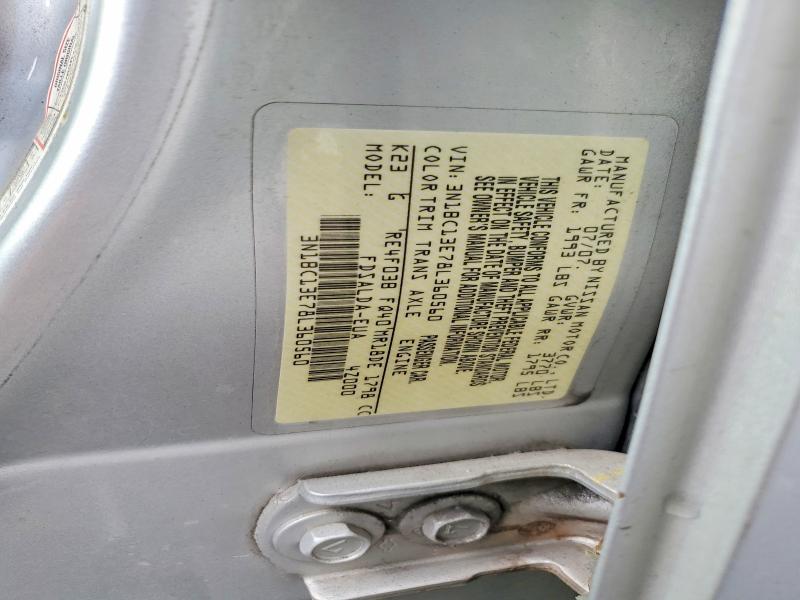Продажа на аукционе авто 2008 Nissan Versa, vin: 3N1BC13E78L360560, номер лота: 51471926