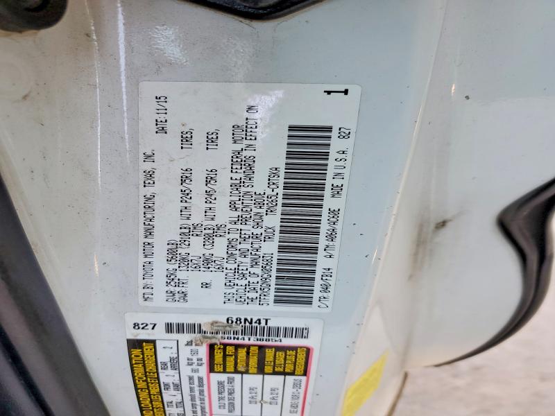 Aukcja sprzedaży 2016 Toyota Tacoma, vin: 5TFRX5GN9GX056831, numer aukcji: 50421166