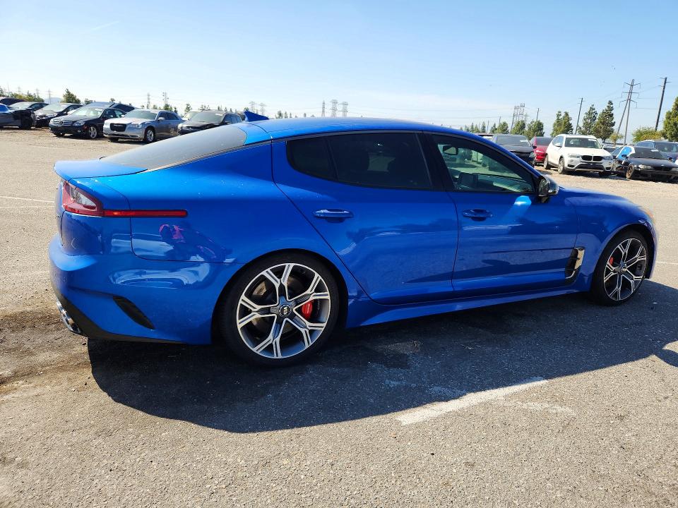 51165966 :رقم المزاد ، KNAE35LC8J6011582 vin ، 2018 Kia Stinger مزاد بيع