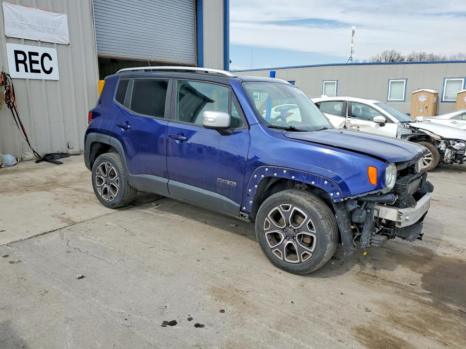 49436576 :رقم المزاد ، ZACCJBDT5GPD06108 vin ، 2016 Jeep Renegade مزاد بيع