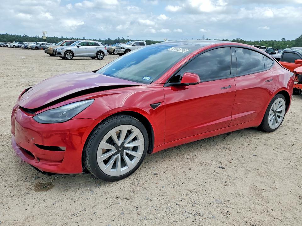 Продаж на аукціоні авто 2021 Tesla Model 3, vin: 5YJ3E1EA7MF062962, номер лоту: 49883716