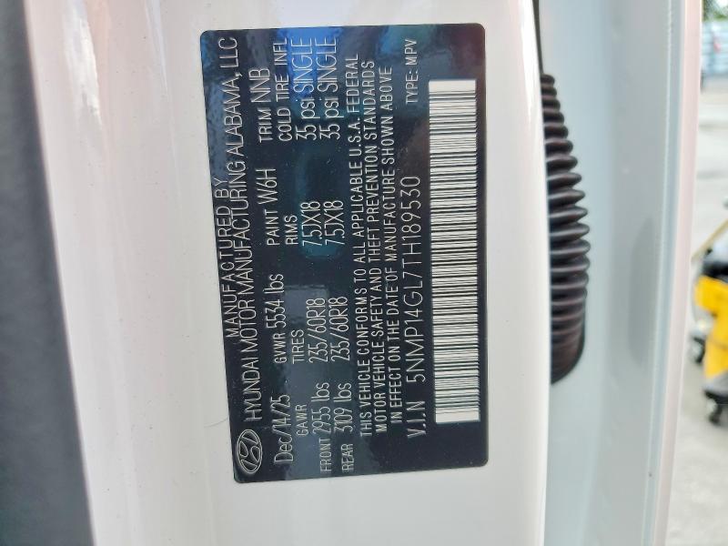 Продажа на аукционе авто 2026 Hyundai Santa Fe, vin: 5NMP14GL7TH189530, номер лота: 50016506