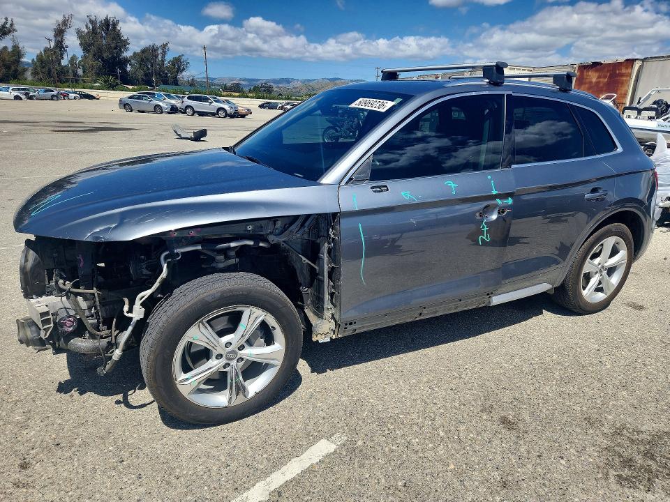 2020 Audi Q5 მანქანა იყიდება აუქციონზე, vin: WA1ANAFY5L2084652, აუქციონის ნომერი: 50969236