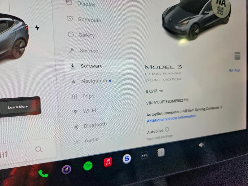 Продажа на аукционе авто 2021 Tesla Model 3, vin: 5YJ3E1EB3MF852719, номер лота: 47043046