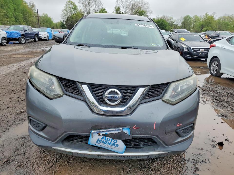 51676116 :رقم المزاد ، 5N1AT2MV5EC792838 vin ، 2014 Nissan Rogue مزاد بيع