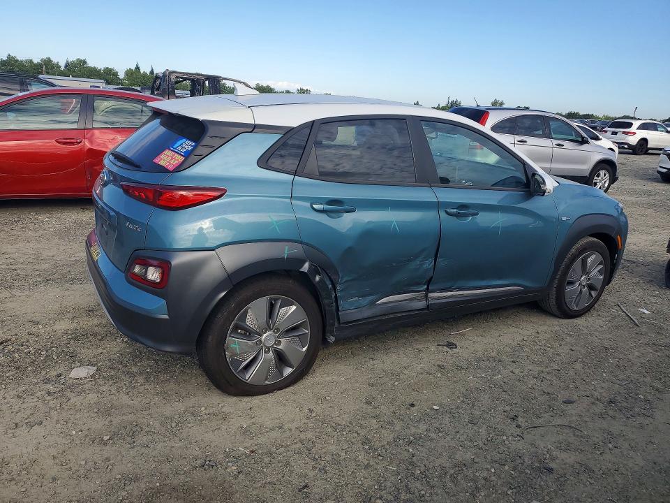 Продаж на аукціоні авто 2020 Hyundai Kona Electric, vin: KM8K23AG8LU057295, номер лоту: 48973846
