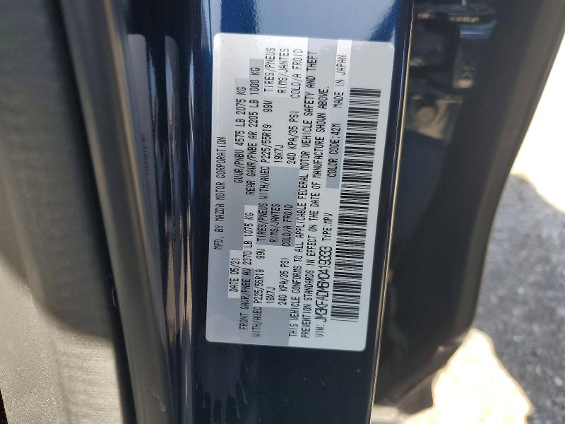 Продаж на аукціоні авто 2021 Mazda Cx-5, vin: JM3KFADM6M0419333, номер лоту: 51880006