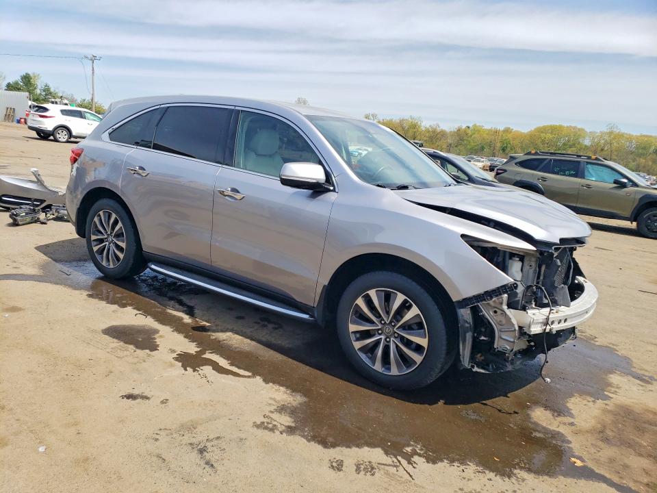 51632546 :رقم المزاد ، 5FRYD4H40GB012519 vin ، 2016 Acura Mdx مزاد بيع