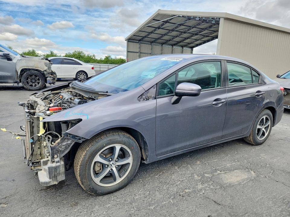 49098696 :رقم المزاد ، 19XFB2F79FE079026 vin ، 2015 Honda Civic مزاد بيع