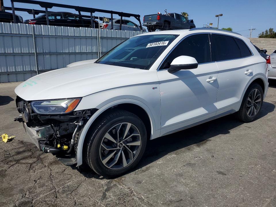 50183416 :رقم المزاد ، WA1EAAFY7N2117778 vin ، 2022 Audi Q5 مزاد بيع