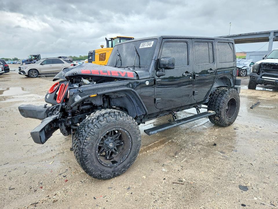 Aukcja sprzedaży 2014 Jeep Wrangler Unlimited, vin: 1C4HJWEG3EL261377, numer aukcji: 61951856