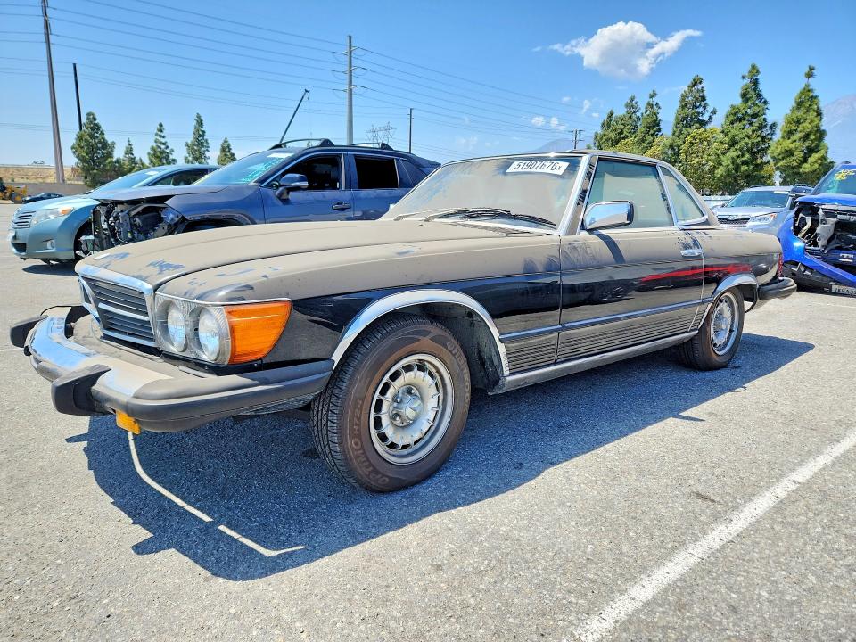 Aukcja sprzedaży 1980 Mercedes-benz 450sl, vin: WDB10704412061070, numer aukcji: 51907676