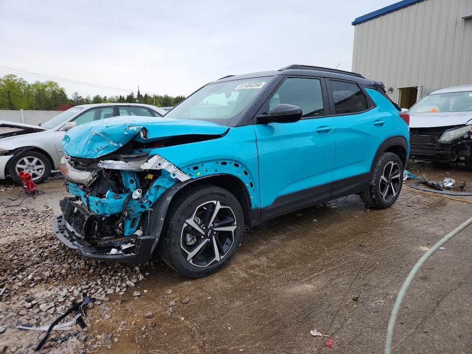 Продаж на аукціоні авто 2022 Chevrolet Trailblazer, vin: KL79MUSL5NB077742, номер лоту: 51466256