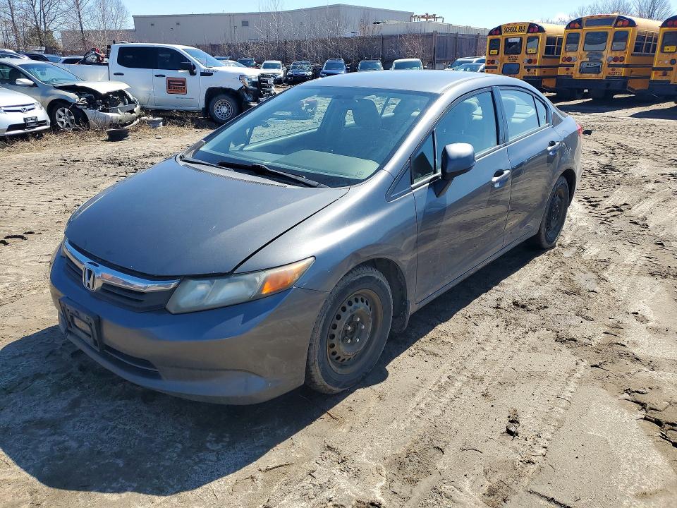 2012 Honda Civic მანქანა იყიდება აუქციონზე, vin: 2HGFB2F4XCH119993, აუქციონის ნომერი: 49902176