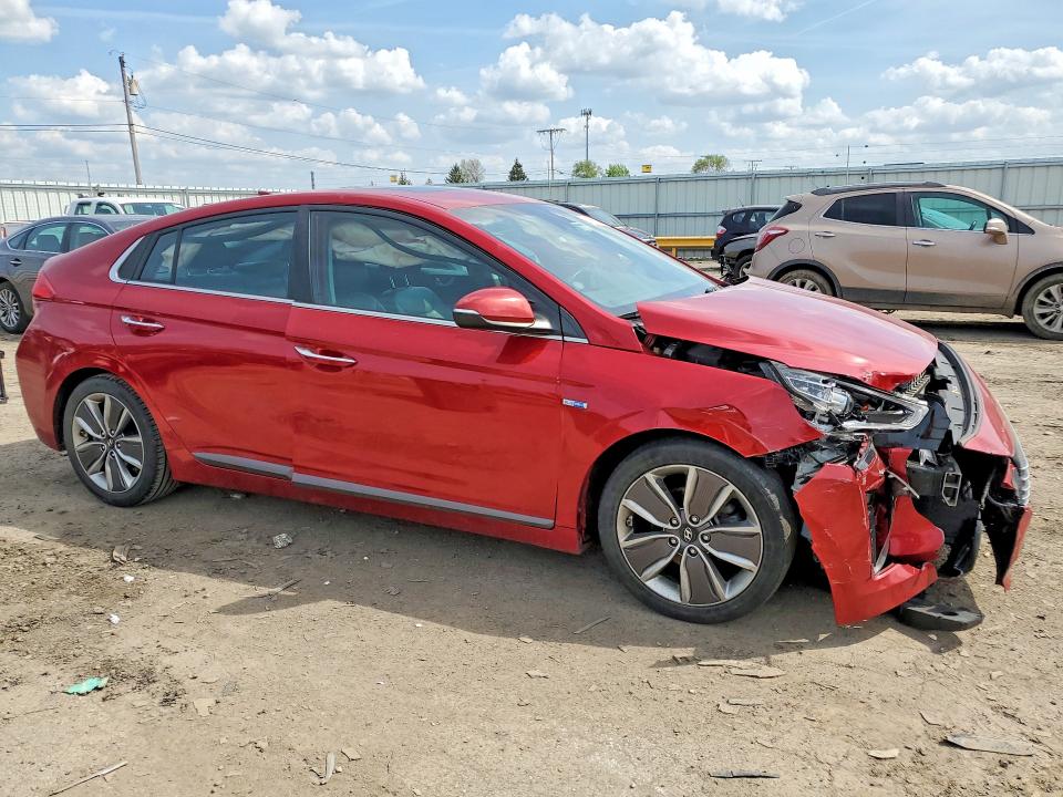 51198186 :رقم المزاد ، KMHC05LC3KU116638 vin ، 2019 Hyundai Ioniq مزاد بيع