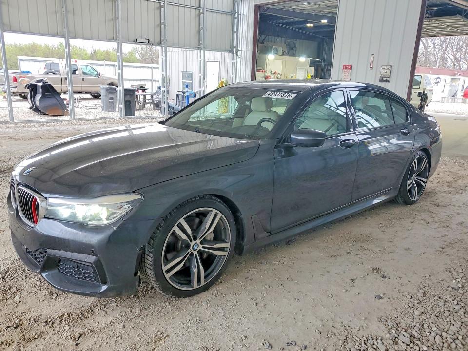 48931836 :رقم المزاد ، WBA7E2C58KB217299 vin ، 2019 Bmw 740 مزاد بيع
