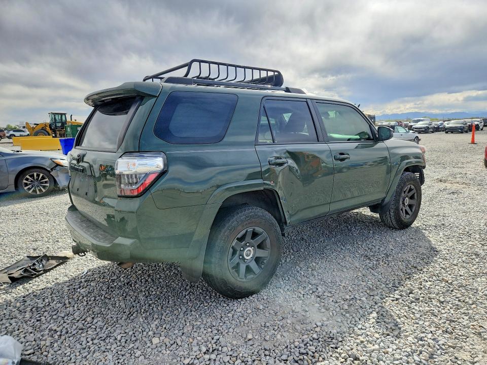 2022 Toyota 4runner მანქანა იყიდება აუქციონზე, vin: JTETU5JR8N6058398, აუქციონის ნომერი: 49668226