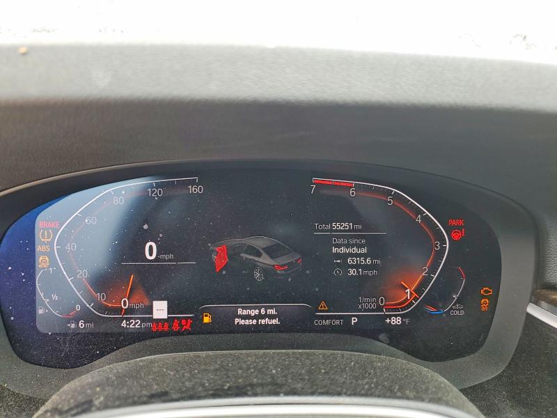 52083166 :رقم المزاد ، WBAJR3C07LWW67167 vin ، 2020 Bmw 530 مزاد بيع
