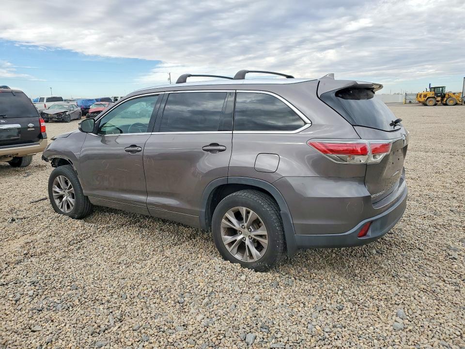 Aukcja sprzedaży 2015 Toyota Highlander, vin: 5TDJKRFH9FS167236, numer aukcji: 48163416