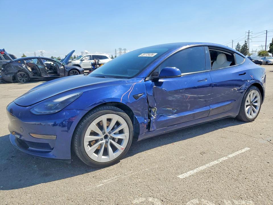 Aukcja sprzedaży 2022 Tesla Model 3, vin: 5YJ3E1EA5NF356247, numer aukcji: 49773426