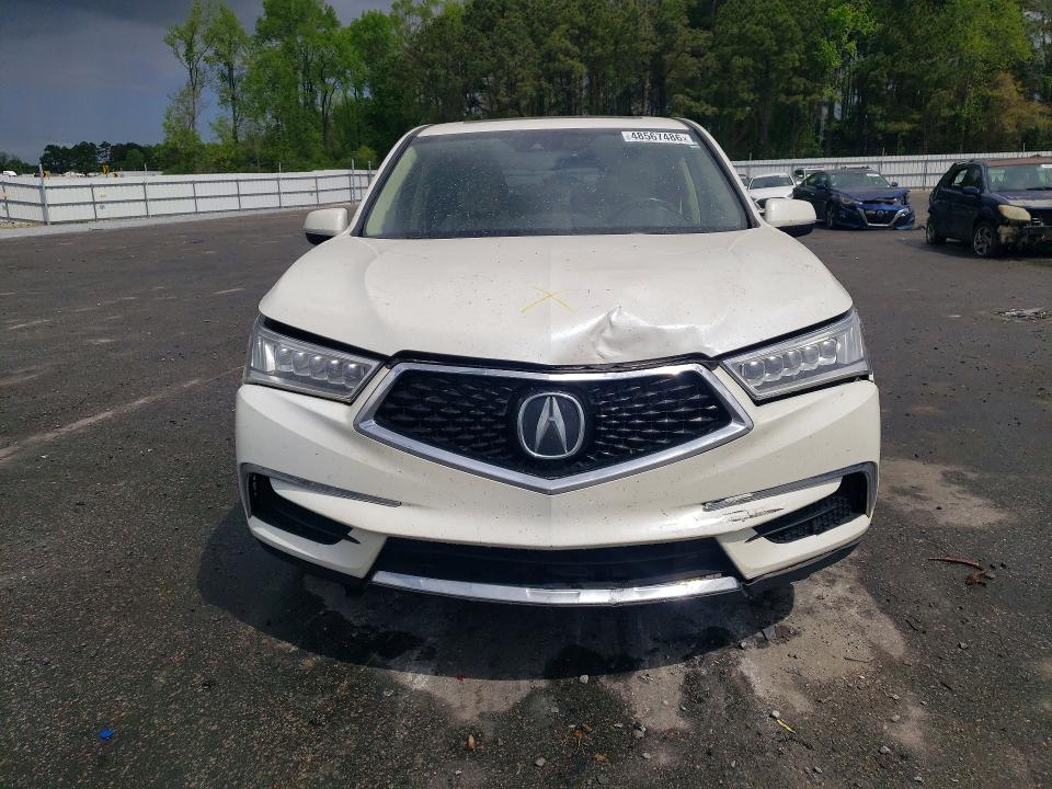 48567486 :رقم المزاد ، 5J8YD3H37HL001861 vin ، 2017 Acura Mdx مزاد بيع