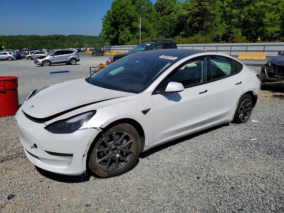 2021 Tesla Model 3 მანქანა იყიდება აუქციონზე, vin: 5YJ3E1EA9MF093971, აუქციონის ნომერი: 50264676
