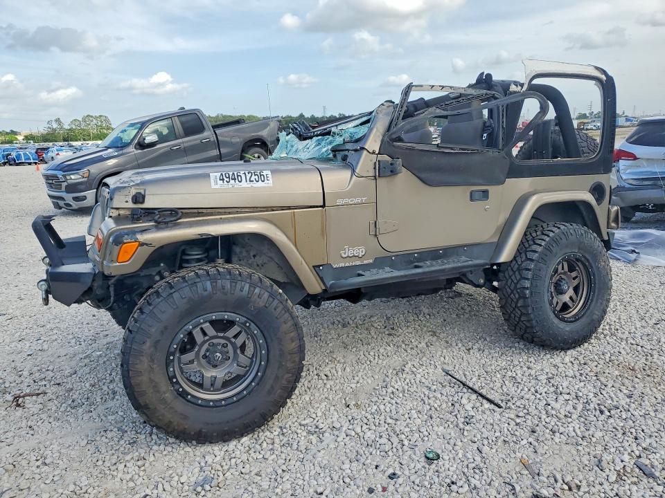 Продажа на аукционе авто 2003 Jeep Wrangler / Tj, vin: 1J4FA49S13P309131, номер лота: 49461256