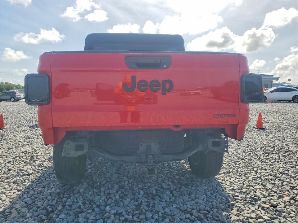 Продажа на аукционе авто 2020 Jeep Gladiator, vin: 1C6HJTAG5LL126409, номер лота: 48841216