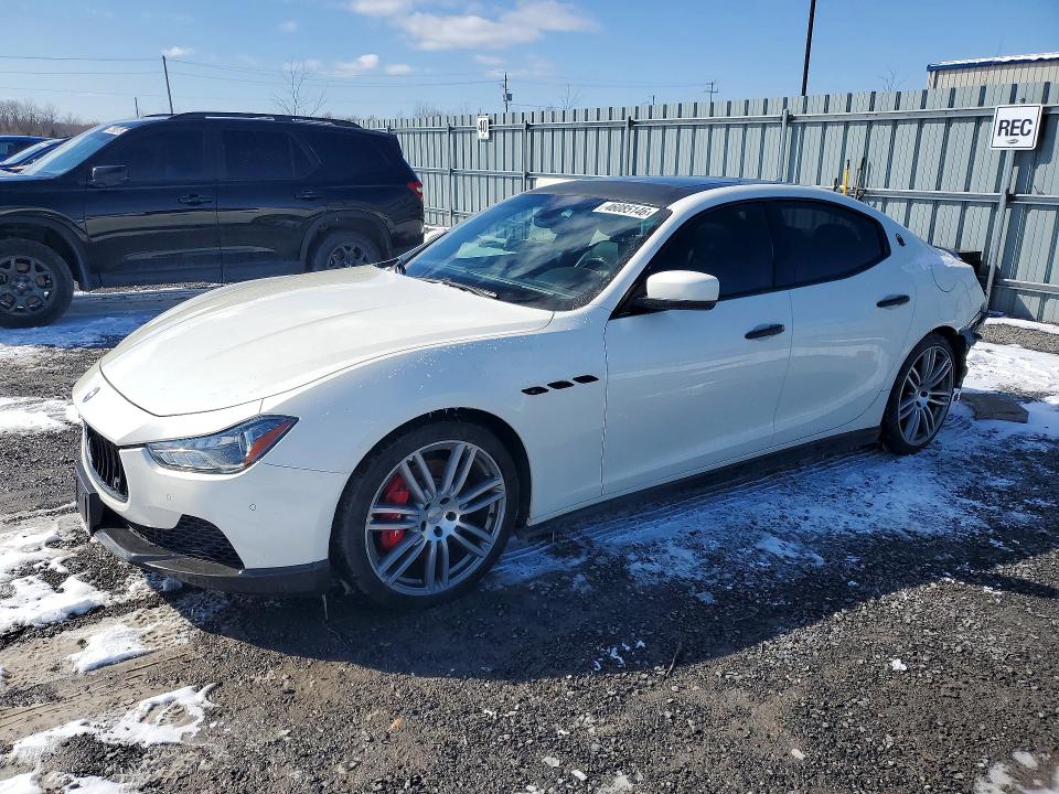 Aukcja sprzedaży 2016 Maserati Ghibli, vin: ZAM57RTA8G1173565, numer aukcji: 46085146