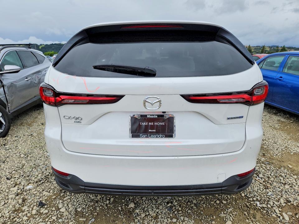 2024 Mazda Cx-90 მანქანა იყიდება აუქციონზე, vin: JM3KKBHA8R1181536, აუქციონის ნომერი: 50792926