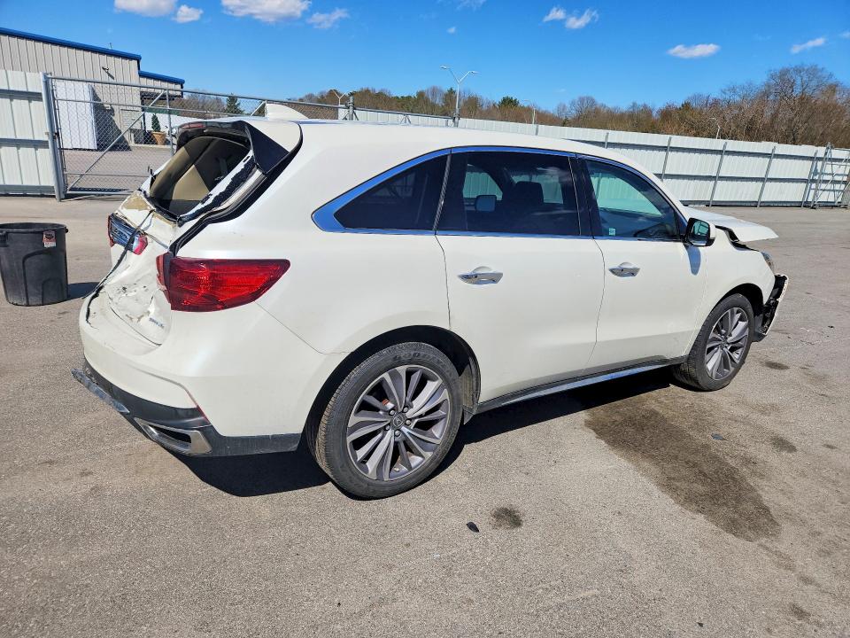 2017 Acura Mdx მანქანა იყიდება აუქციონზე, vin: 5J8YD4H54HL005356, აუქციონის ნომერი: 50657816