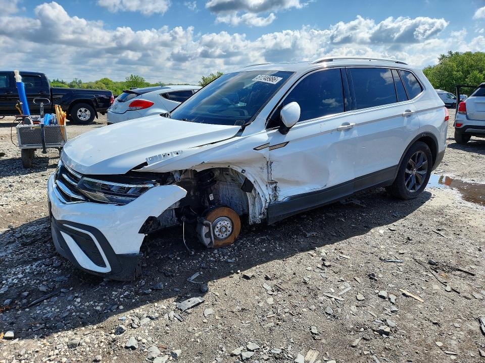 Aukcja sprzedaży 2022 Volkswagen Tiguan, vin: 3VV2B7AXXNM107876, numer aukcji: 51248986